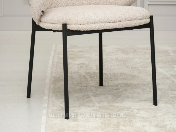 Eleganckie krzesła w tkaninie boucle, które musisz mieć w swoim domu!